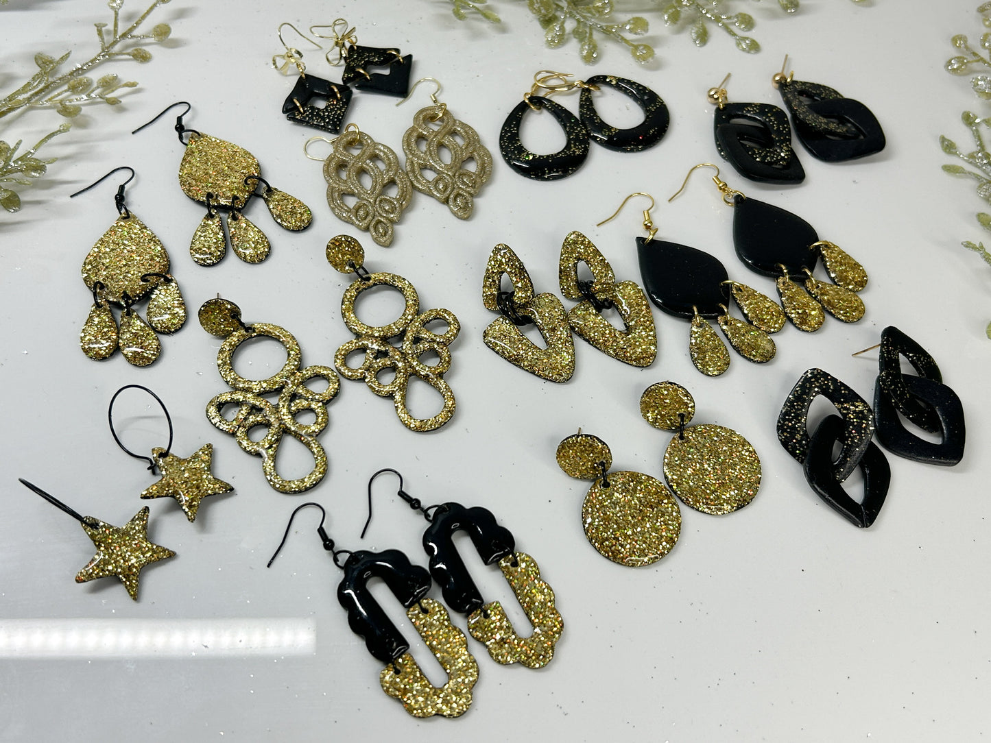NYE Glitter 2025 Star Studs Collection