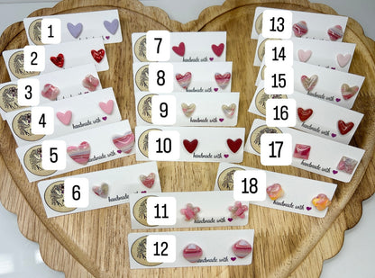 Valentines Collection- Sweetheart Studs