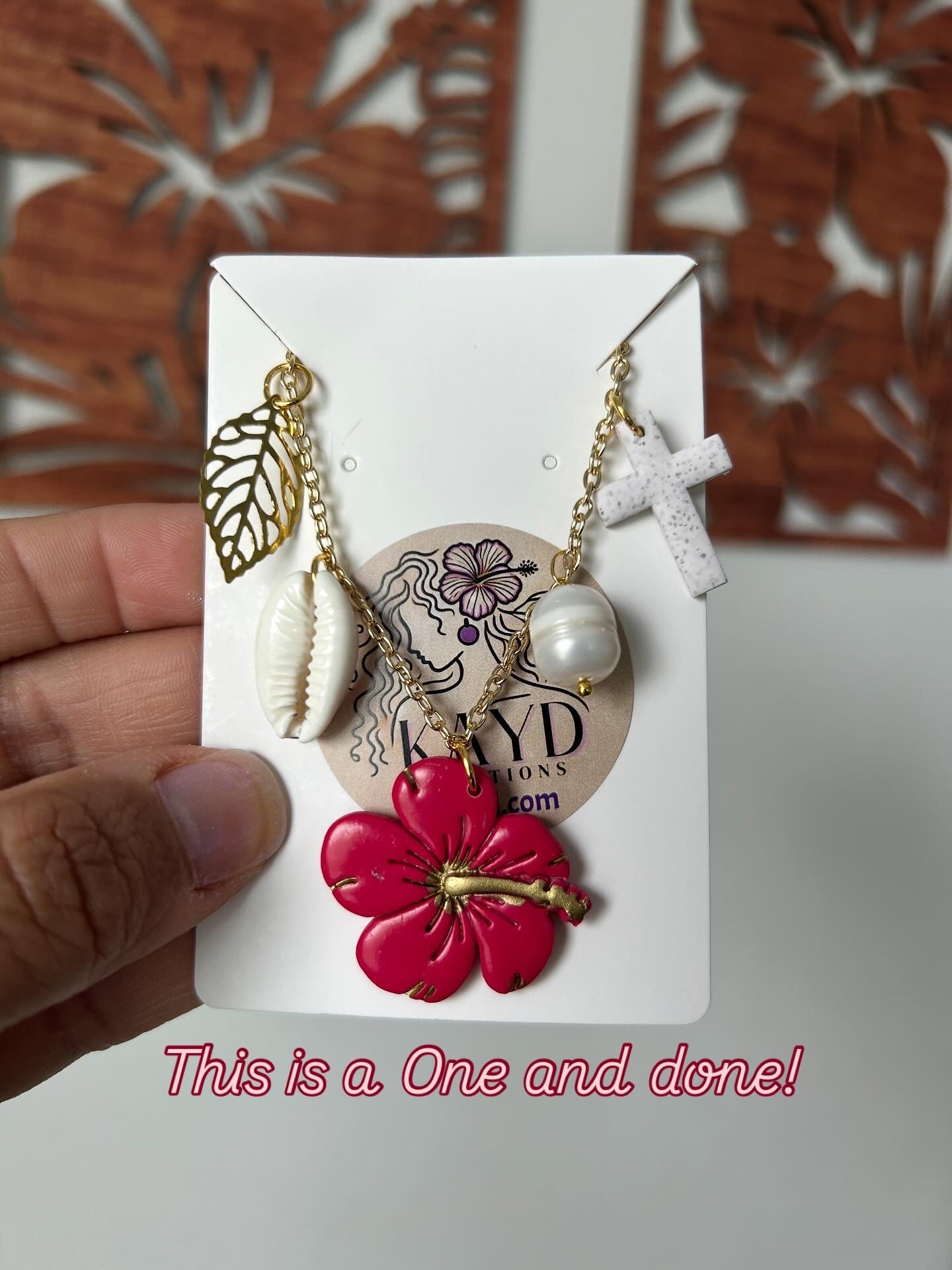 Hibiscus Bloom Necklace