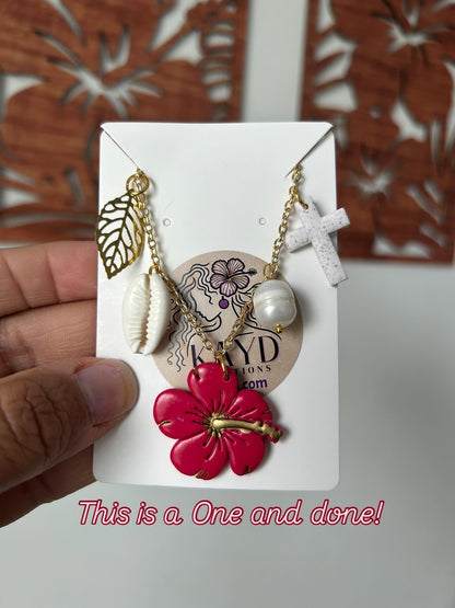 Hibiscus Bloom Necklace