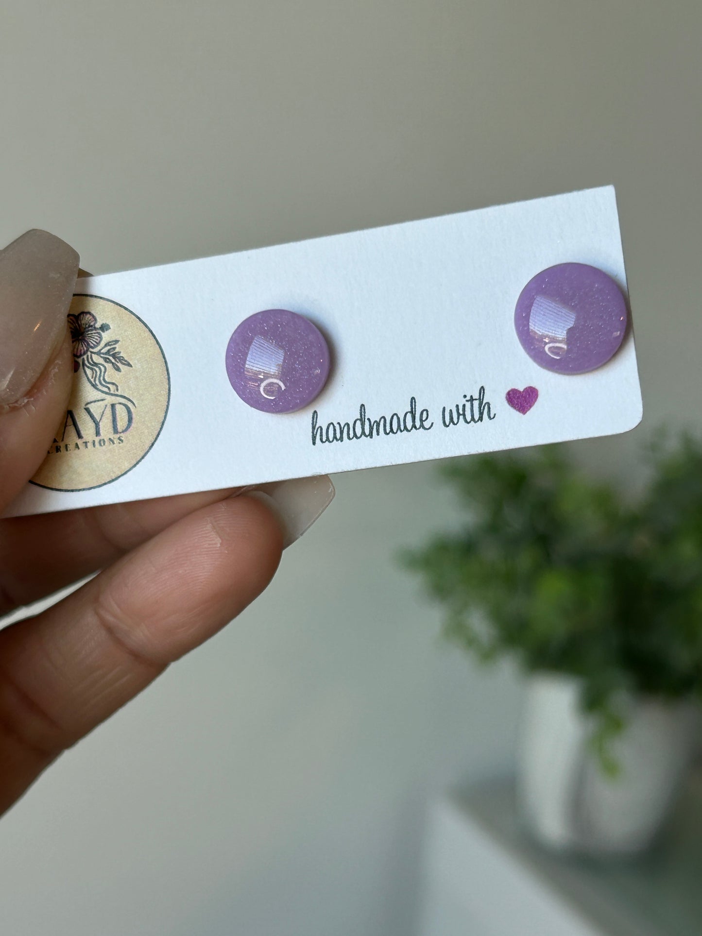 Painted Skies Studs #7