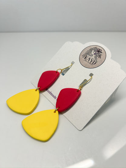 Radiant Heat Organic Dangles Earrings