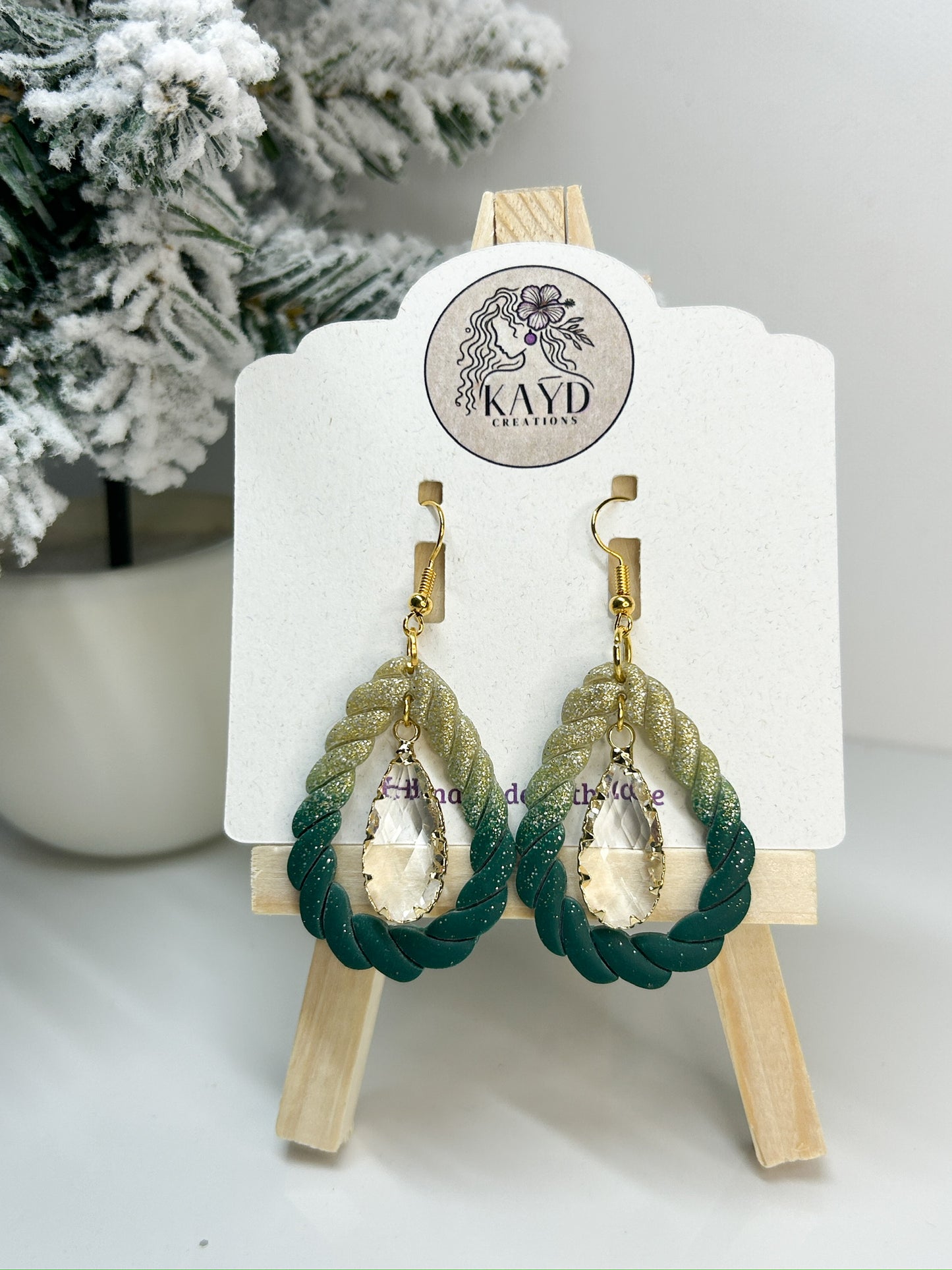 Holiday Glitter Dangle Collection