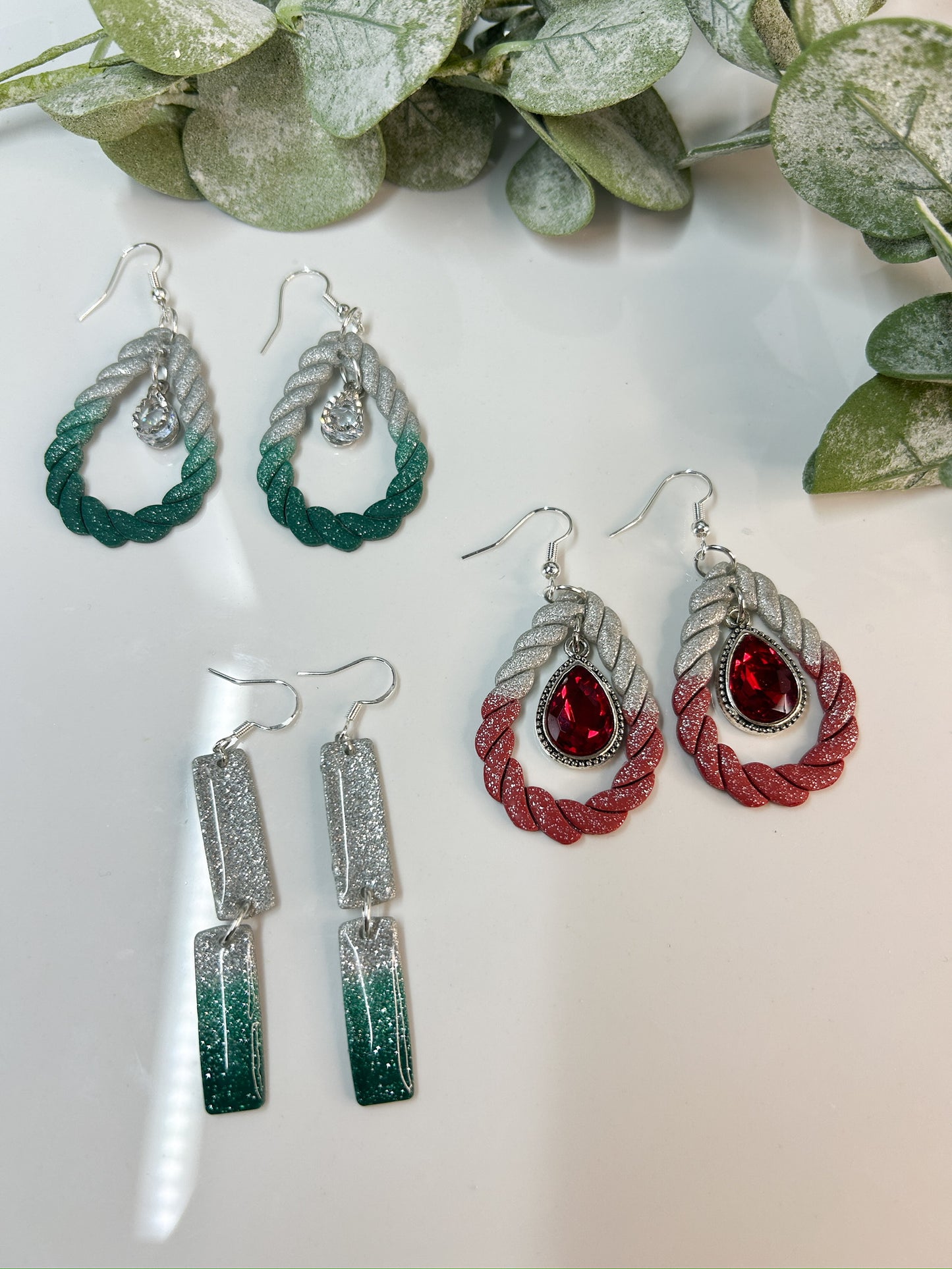 Holiday Glitter Dangle Collection