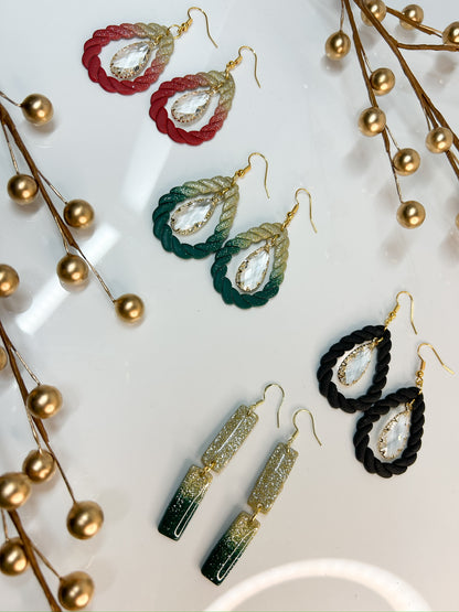 Holiday Glitter Dangle Collection