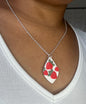 Fruit Finds- Strawberries Necklace