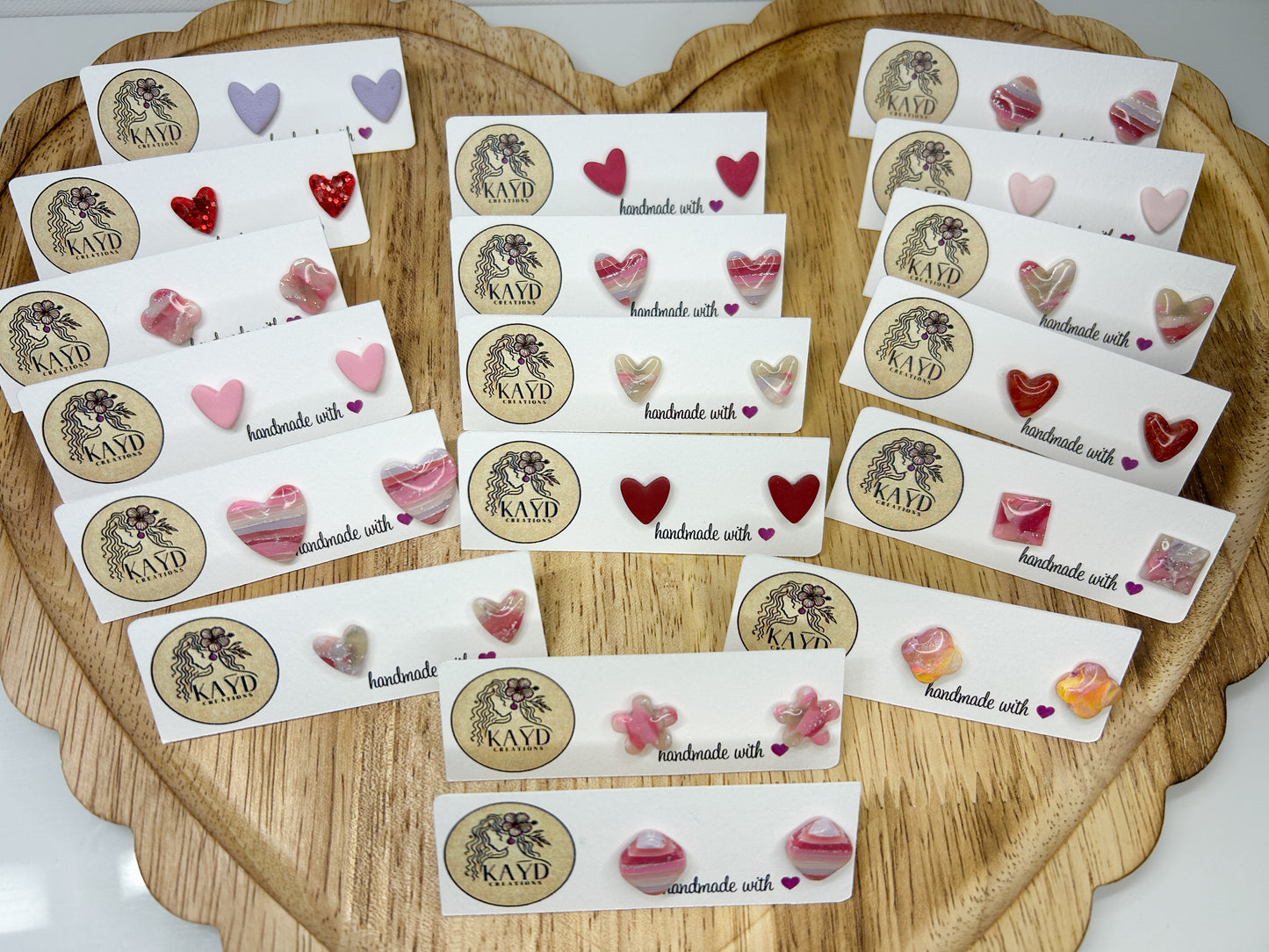 Valentines Collection- Sweetheart Studs