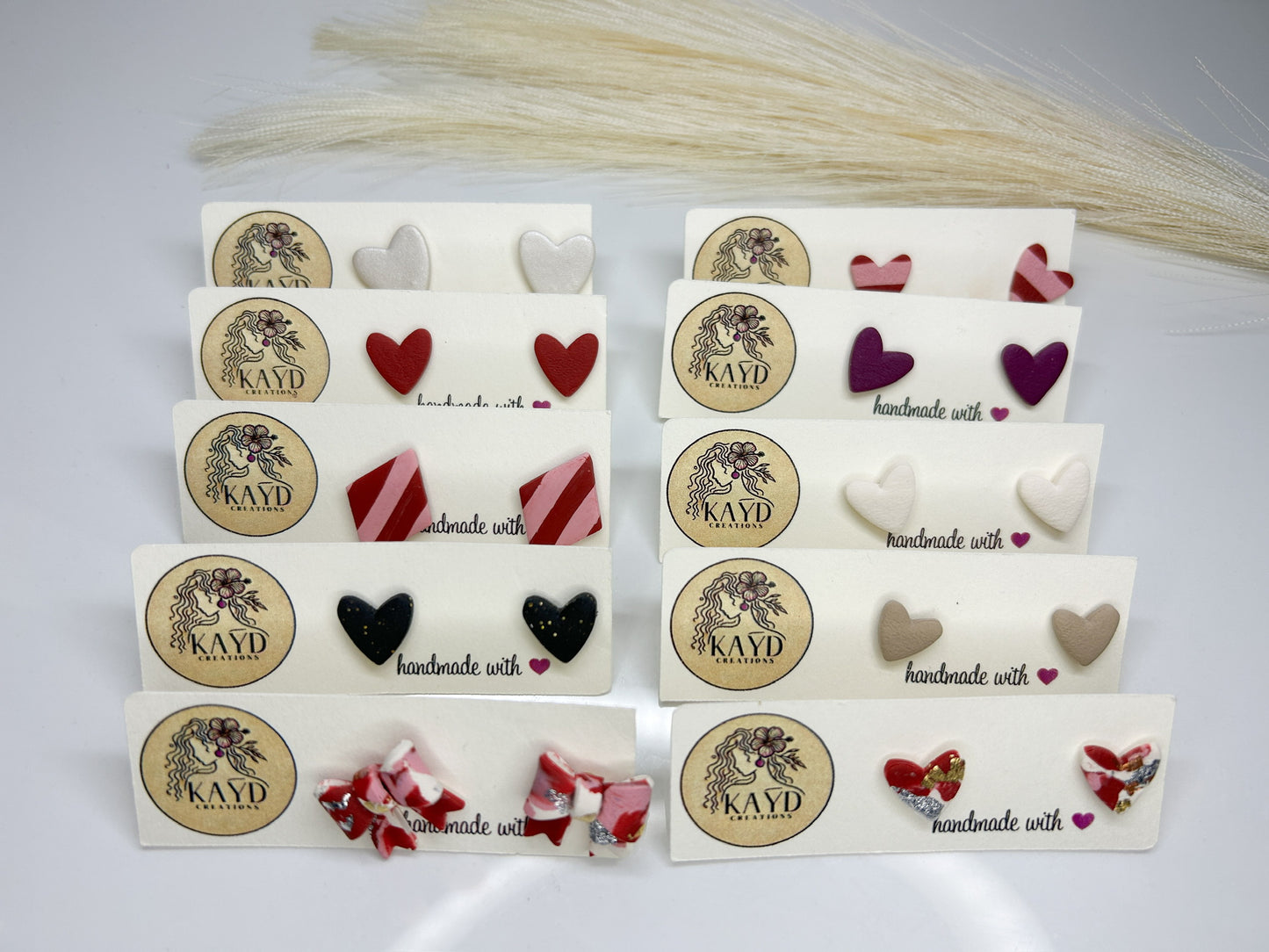 Valentine Collection- Hearts Studs
