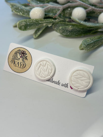 Sweater Weather Round Studs #2