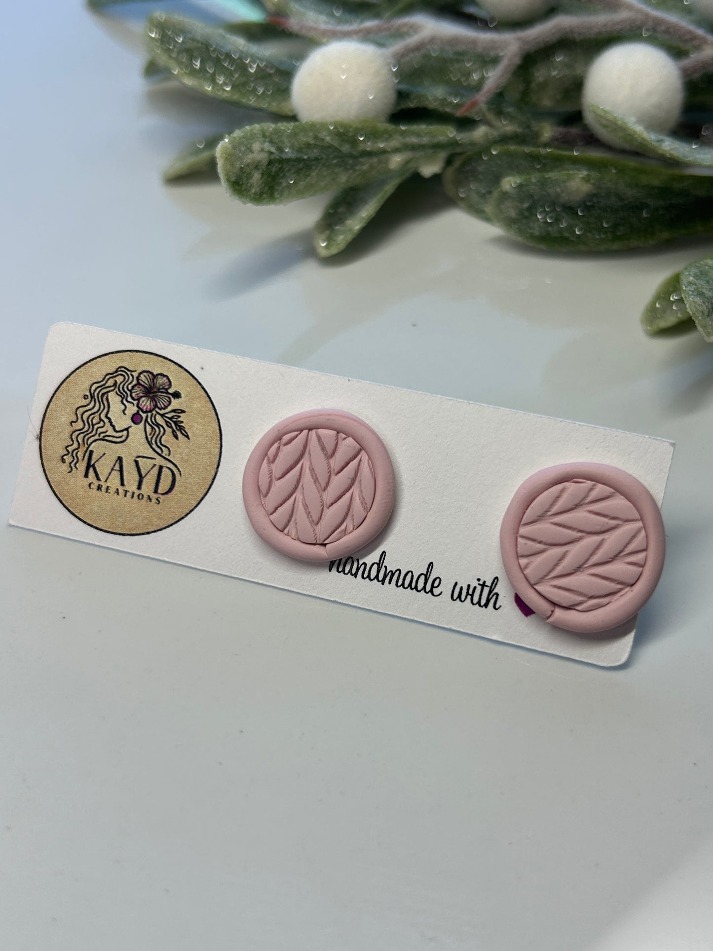 Sweater Weather Round Studs #2