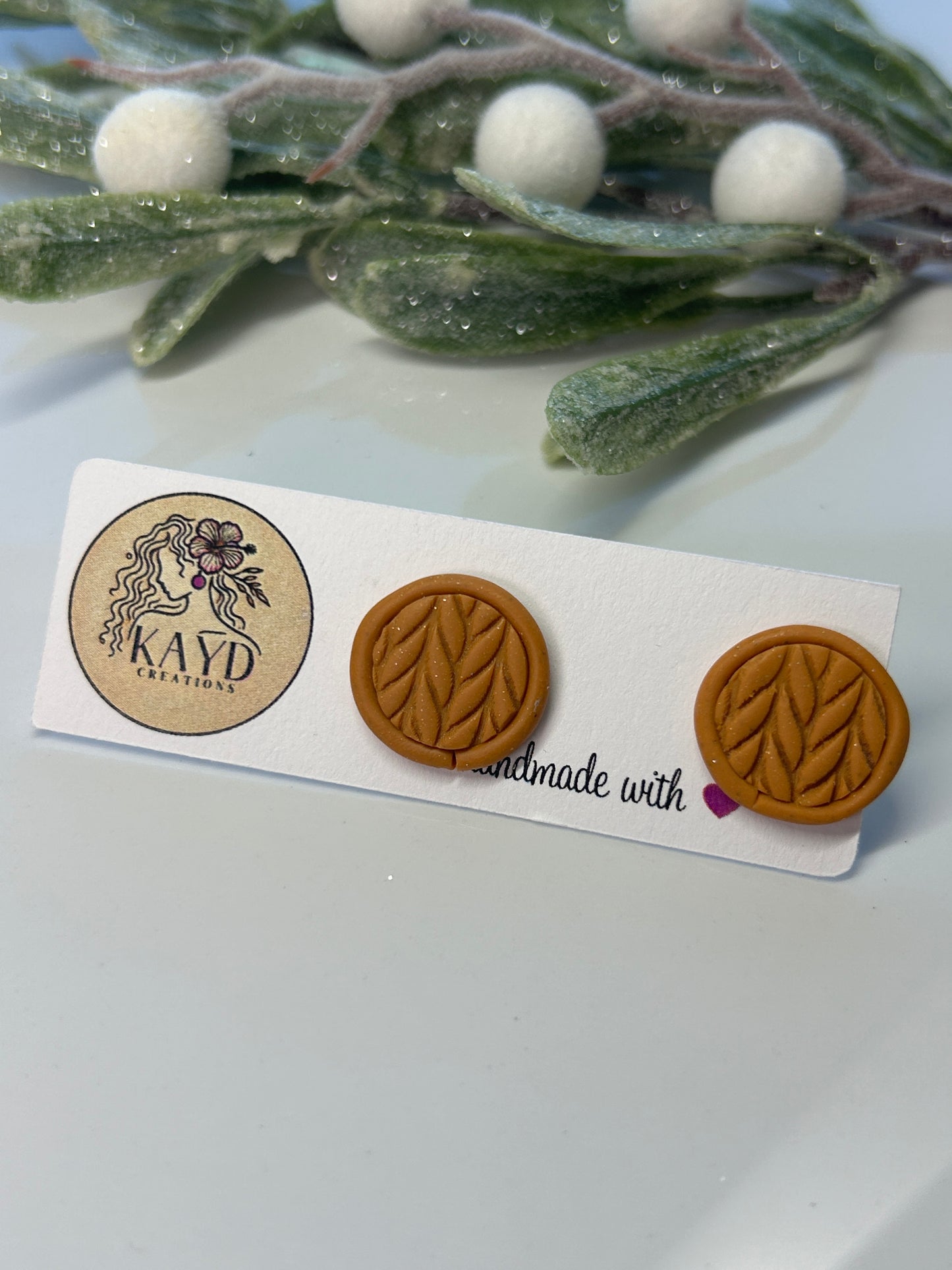 Sweater Weather Round Studs #2