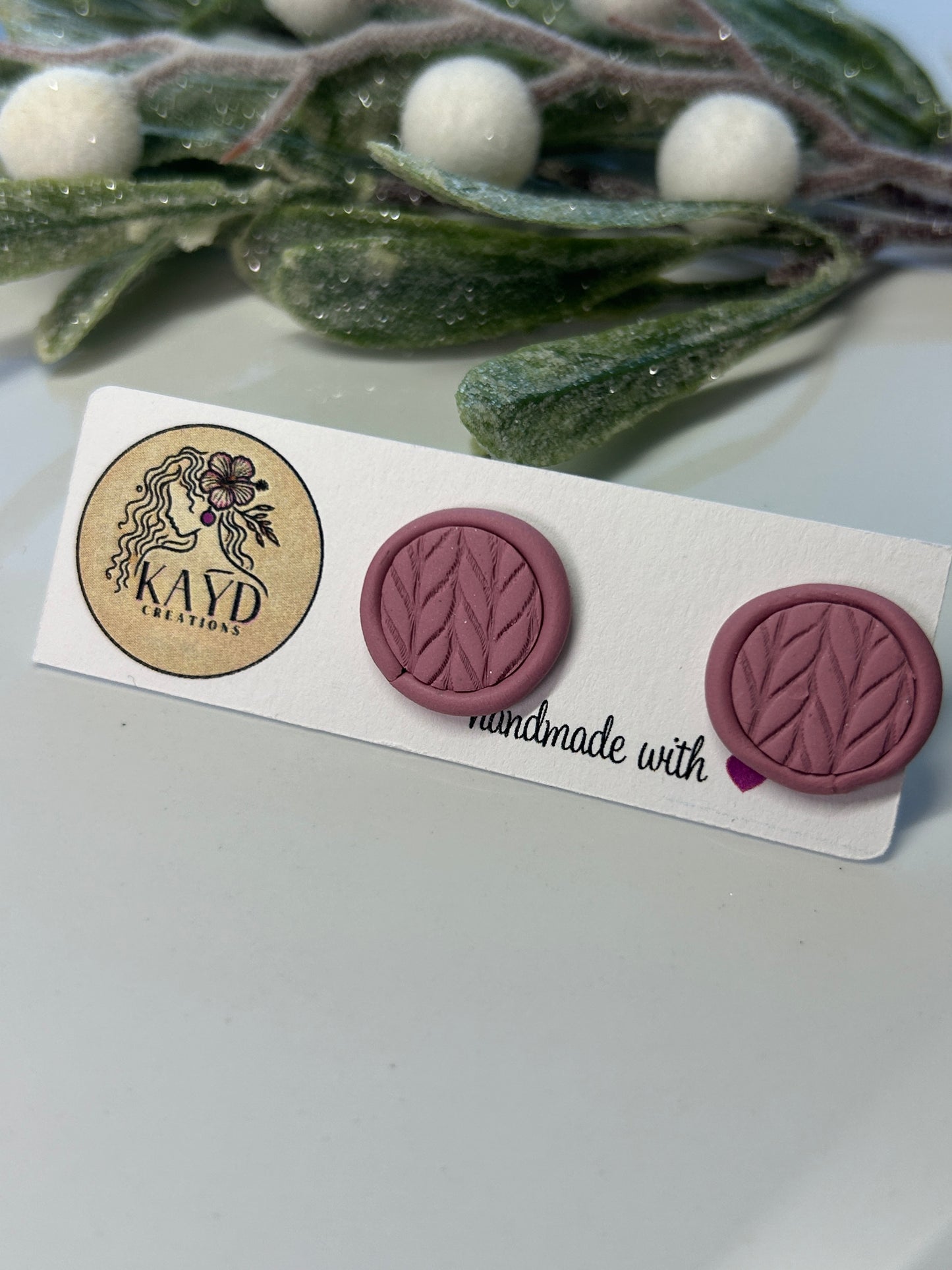 Sweater Weather Round Studs #2