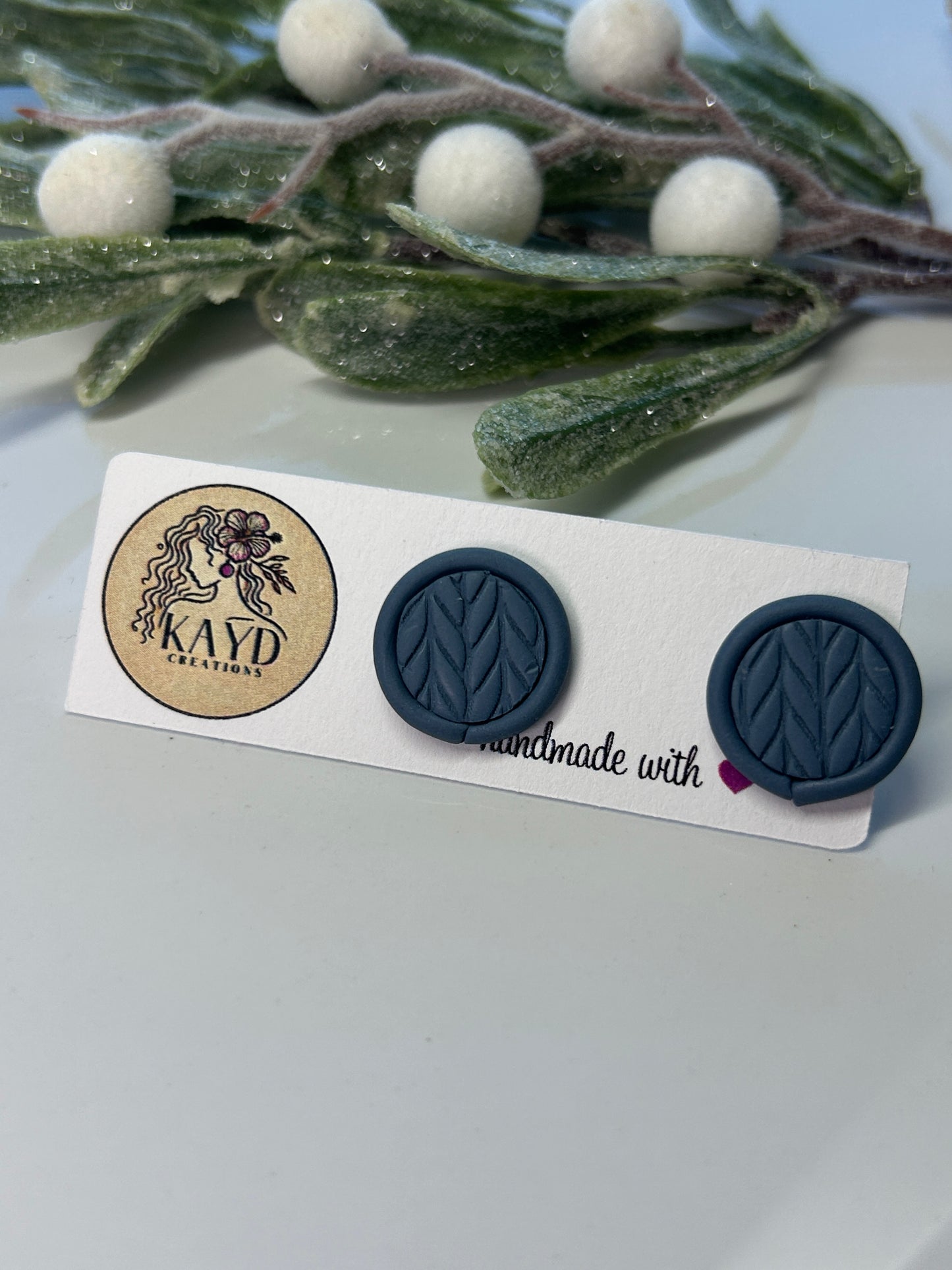 Sweater Weather Round Studs #2