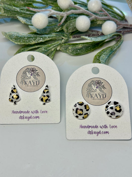 Wild Pinkmas Studs #4