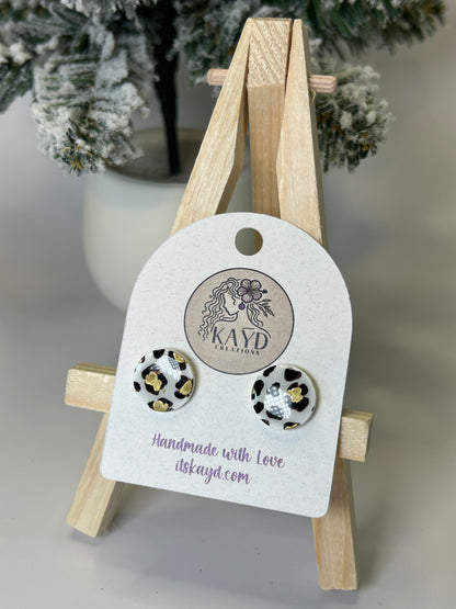 Wild Pinkmas Studs #4