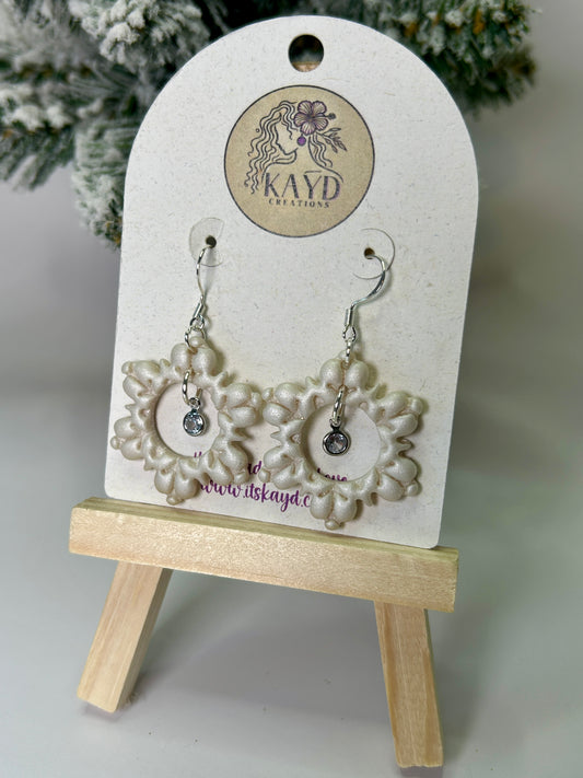 Winter Snowflakes Dangles #1