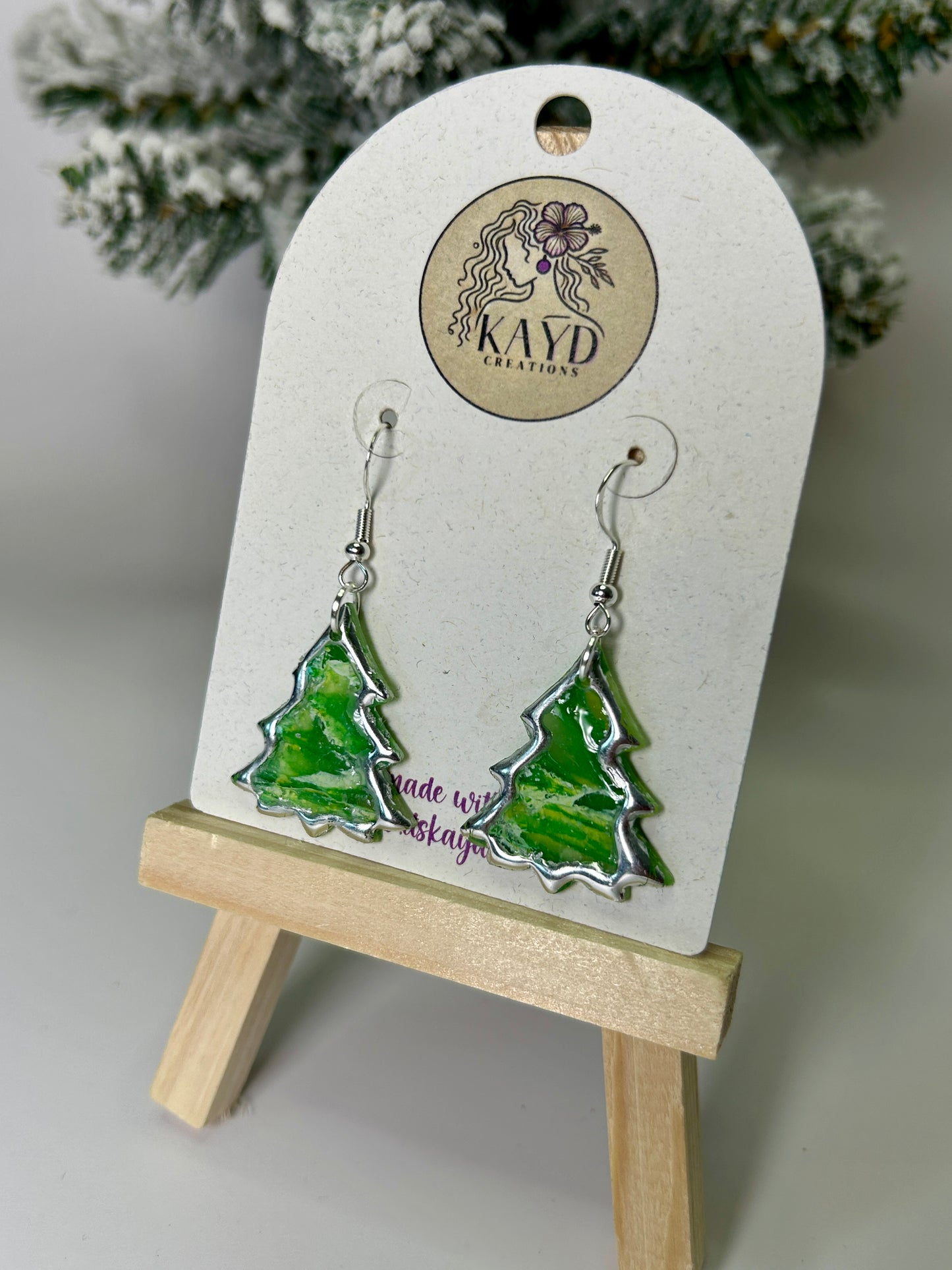 Holiday Gemstones Christmas Tree Dangles #1