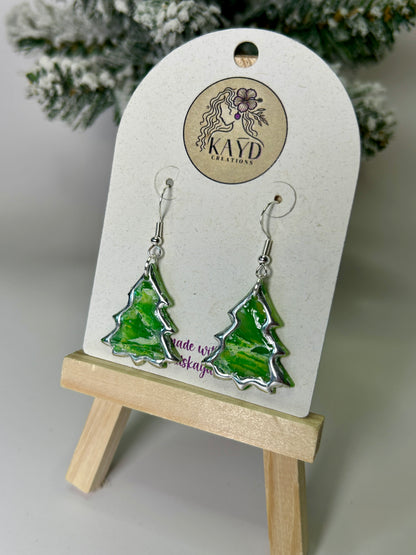 Holiday Gemstones Christmas Tree Dangles #1