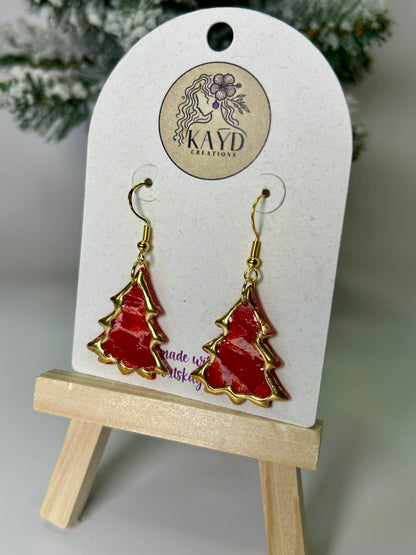 Holiday Gemstones Christmas Tree Dangles #1