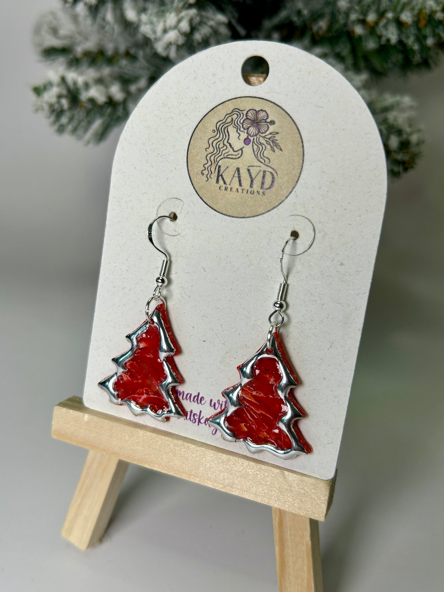 Holiday Gemstones Christmas Tree Dangles #1