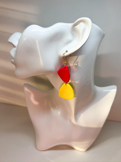 Radiant Heat Organic Dangles Earrings