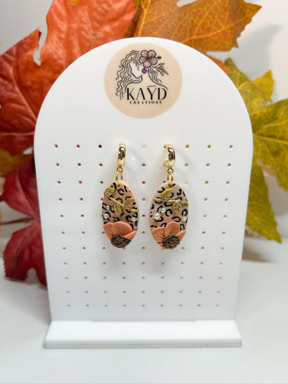 Fall Leopard Hoop Collection