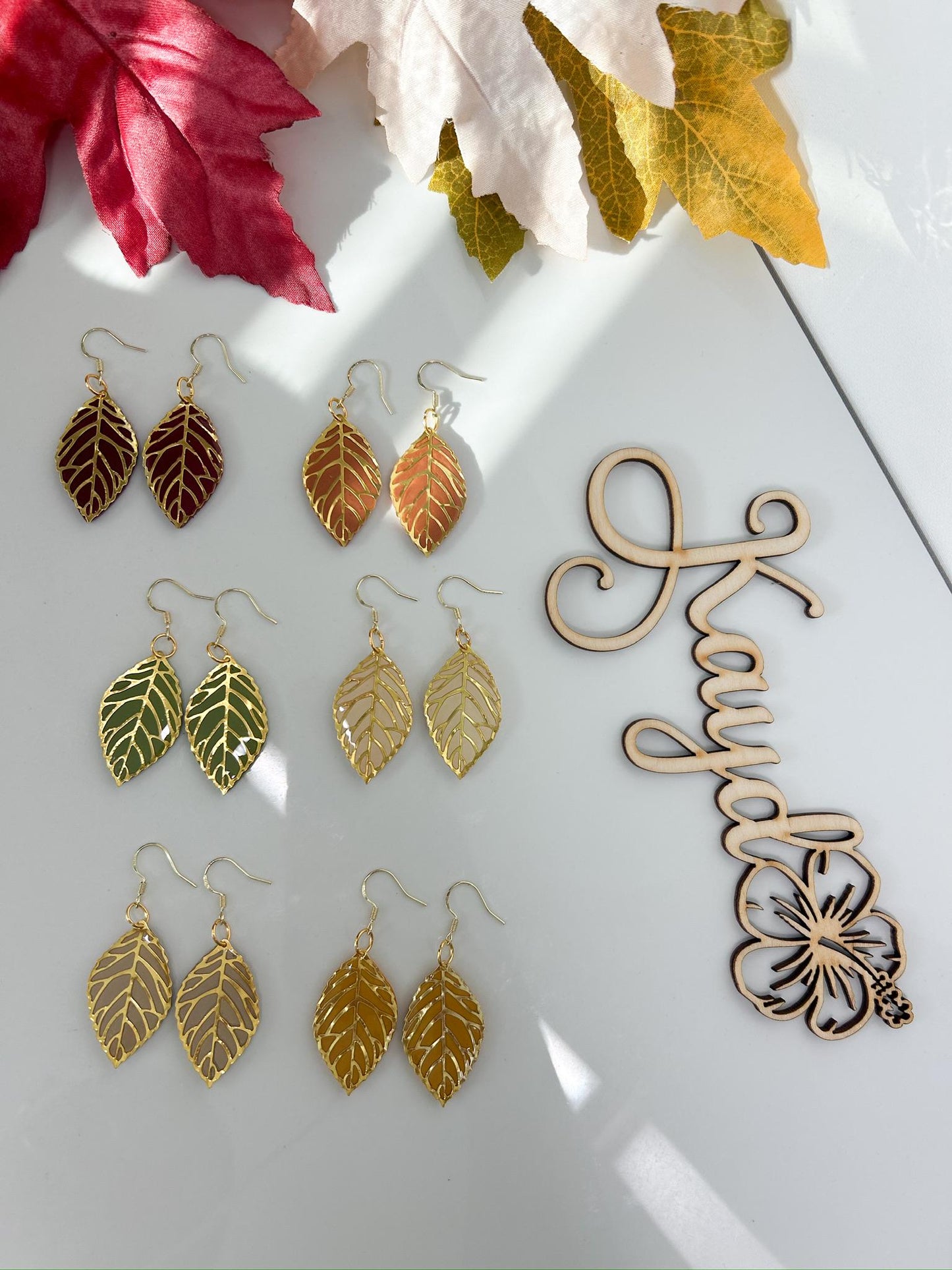 Fall Feels Collection Gold Leaf