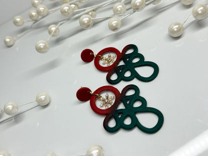 Christmas Classic Swirl Snowflake Collection