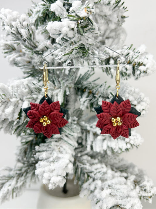 Christmas Classic Poinsettia Hook Collection